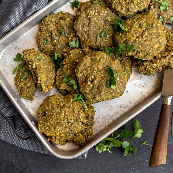 Pohankové karbanátky s tofu