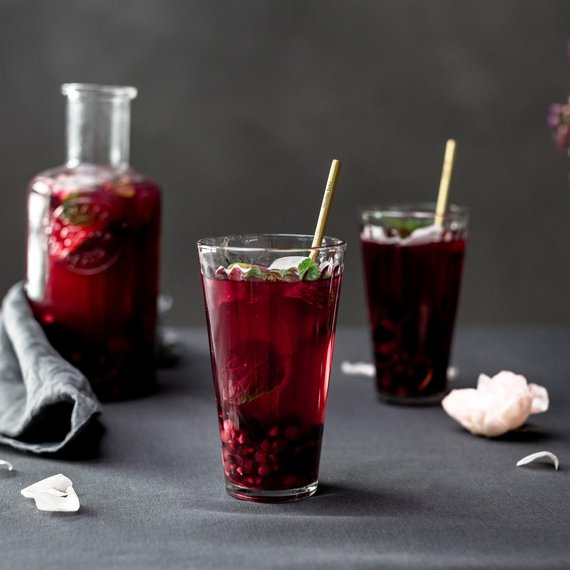 Limonáda z lesního ovoce a granátového jablka