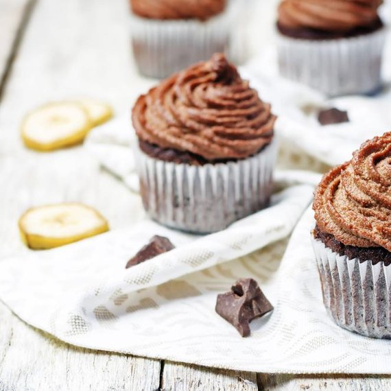 Muffiny s tofu krémem
