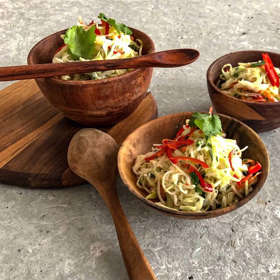 Asijský coleslaw salát