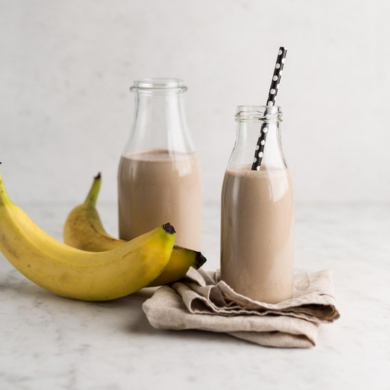 Kávovobanánové smoothie