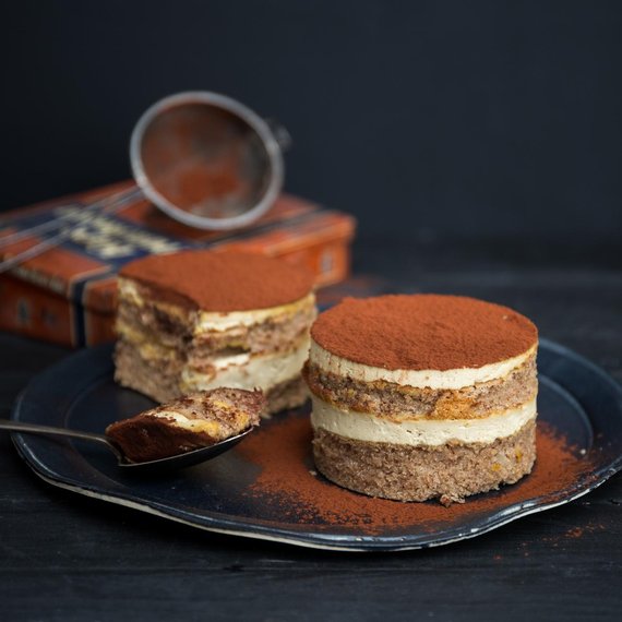 Veganské tiramisu