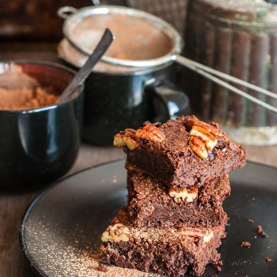 Brownies s arašídovým máslem