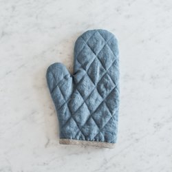 Kuchyňská chňapka klasická MagicLinen – modrá