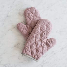 Kuchyňská chňapka klasická MagicLinen – růžová