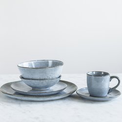 Velký servírovací set Salt & Pepper Artisan – modrá