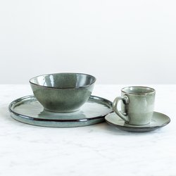 Servírovací set Salt & Pepper Artisan – zelená